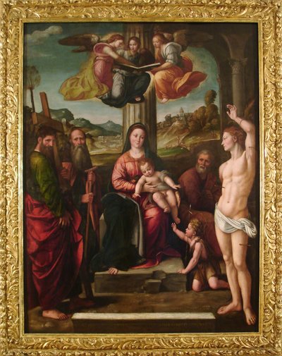 Santa Conversazione da Niccolò Pisano
